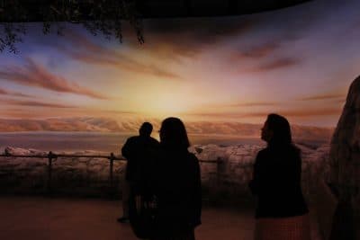 People preview the exhibit &quot;The World of Jesus of Nazareth&quot; at the Museum of the Bible. (Jacquelyn Martin/AP)
