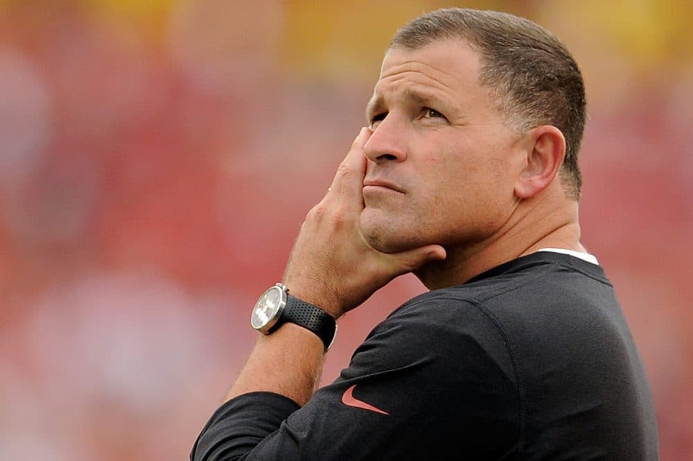 Greg Schiano was reportedly slated to become the next Tennessee football coach, prompting a wave of backlash on social media. (Stacy Revere/Getty Images)