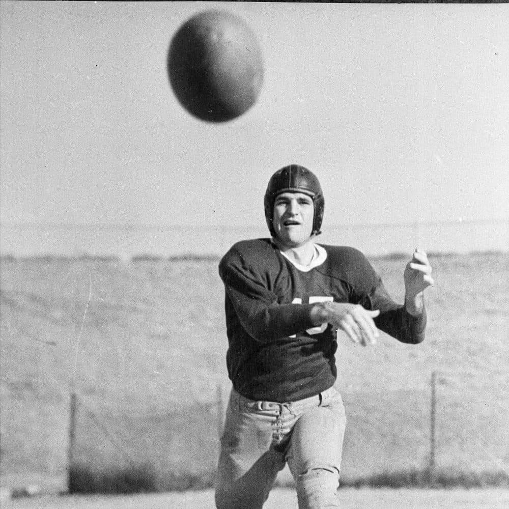 &quot;Slingin' Sammy&quot; Baugh, pictured here on Nov. 18, 1935, is one of the greatest to ever throw a pass in the NFL. (AP)