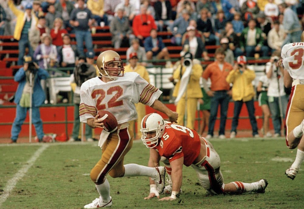 On Nov. 23, 1984, Doug Flutie completed one of the most famous passes of all time to lead Boston College past Miami. (Joe Skipper/AP)