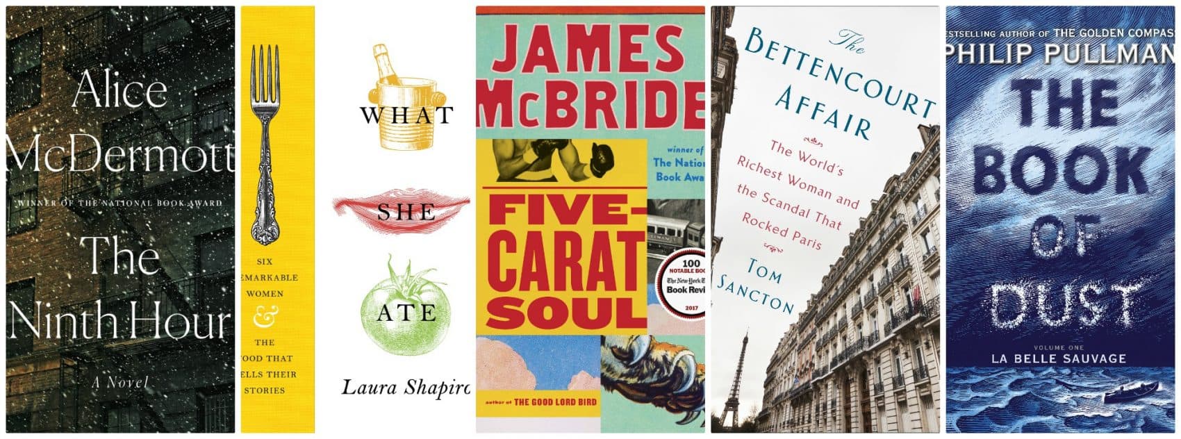 Five recommended titles from NPR Books editor Petra Mayer, to consider adding to your shopping list this holiday season. (Courtesy of the publishers)