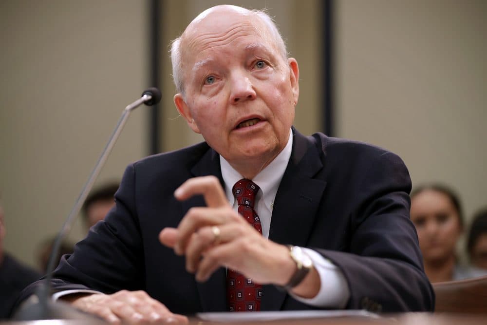 Internal Revenue Service Commissioner John Koskinen testifies before the House Judiciary Committee on Capitol Hill on Sept. 21, 2016 in Washington, D.C. (Chip Somodevilla/Getty Images)