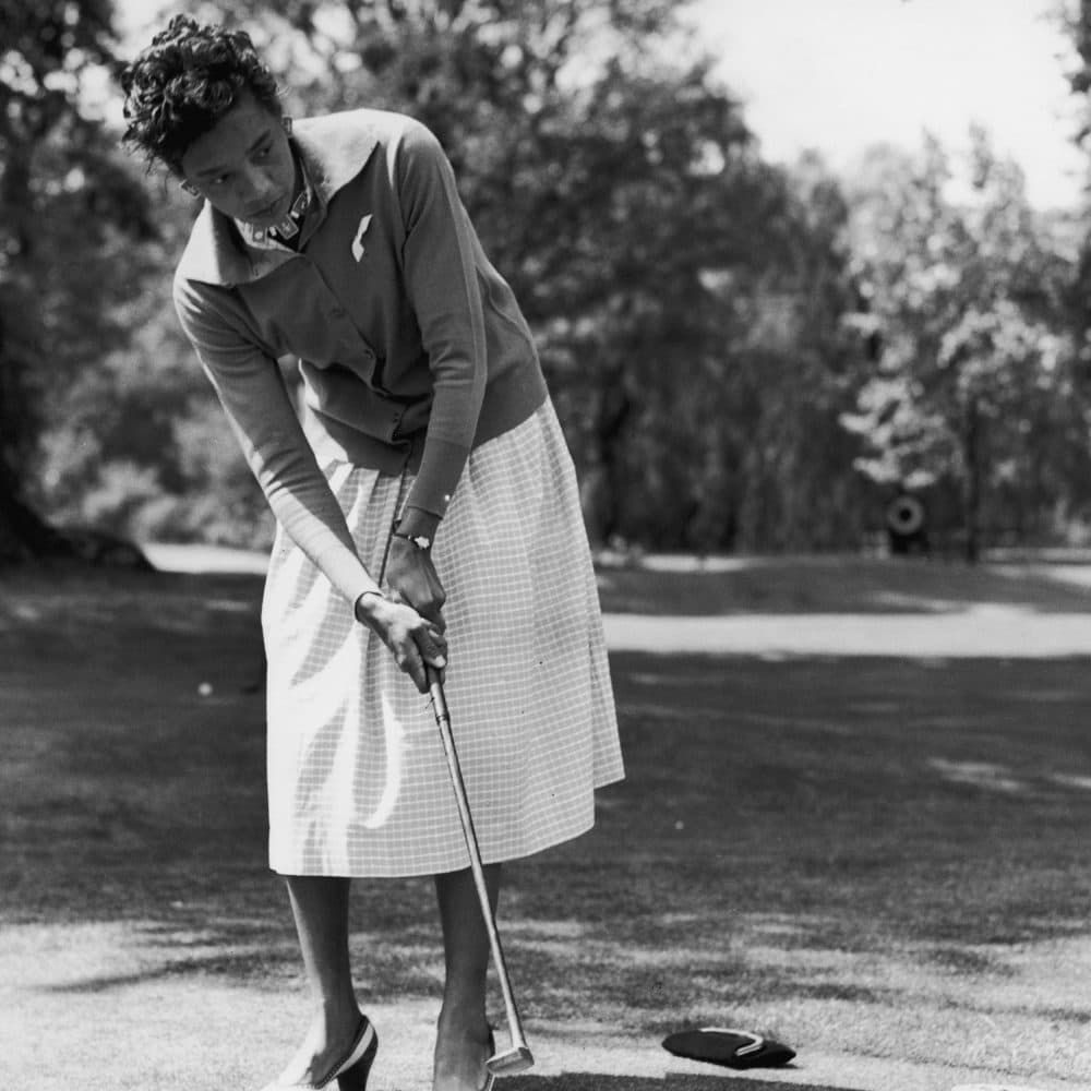 Althea Gibson was the No. 1 women's tennis player in the world. And then she left the game behind for golf. (Ron Burton/Keystone/Hulton Archive/Getty Images)