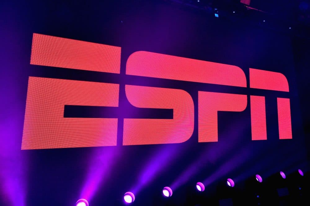 ESPN, along with NFL Network, have suspended five former NFL players over sexual harassment allegations. ESPN personalities John Buccigross and Matthew Berry are also facing allegations. (Mike Windle/Getty Images for ESPN)