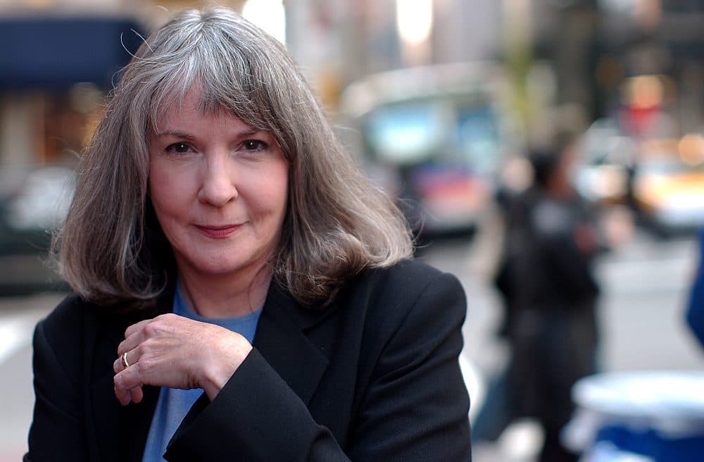 In this Oct. 15, 2002 file photo, mystery writer Sue Grafton poses for a portrait in New York. (Gino Domenico/AP)