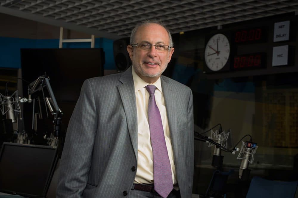 Robert Siegel hosted NPR's All Things Considered for 30 years. He retires after working at NPR for over 40 years. (Stephen Voss/NPR)