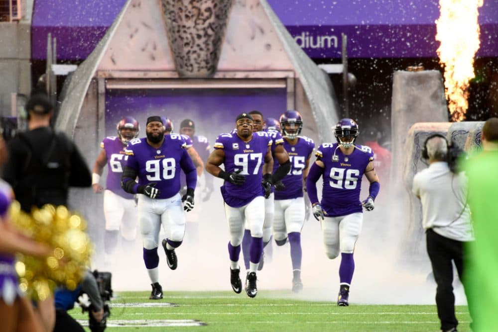 If the Minnesota Vikings survive the Divisional Round and NFC Championship, they'll have home-field advantage in Super Bowl LII. (Hannah Foslien/Getty Images)