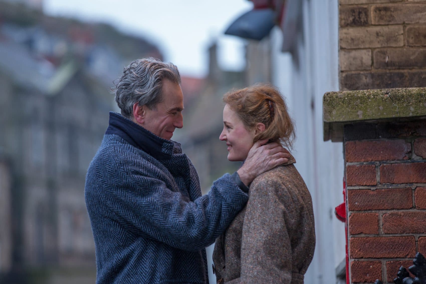 Daniel Day-Lewis stars as Reynolds Woodcock and Vicky Krieps stars as Alma in Paul Thomas Anderson’s &quot;Phantom Thread.&quot; (Courtesy Laurie Sparham/Focus Features)