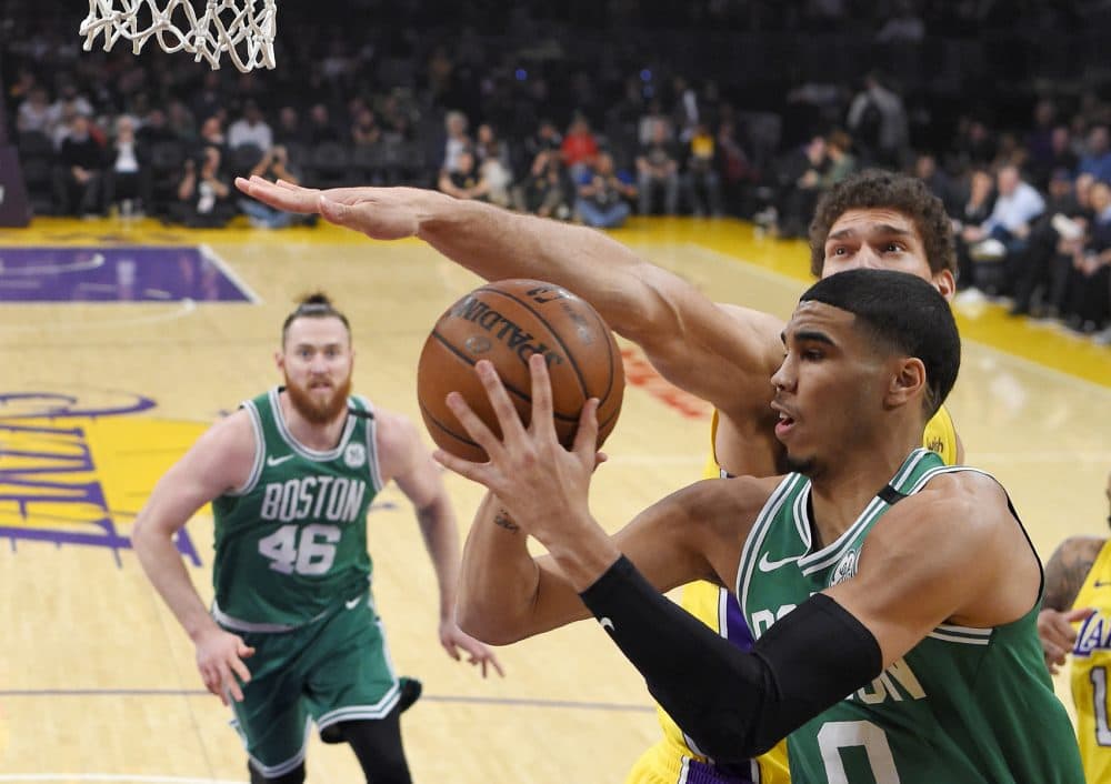 Jayson Tatum - Boston Celtics - 2018 NBA Playoffs Game-Worn Jersey