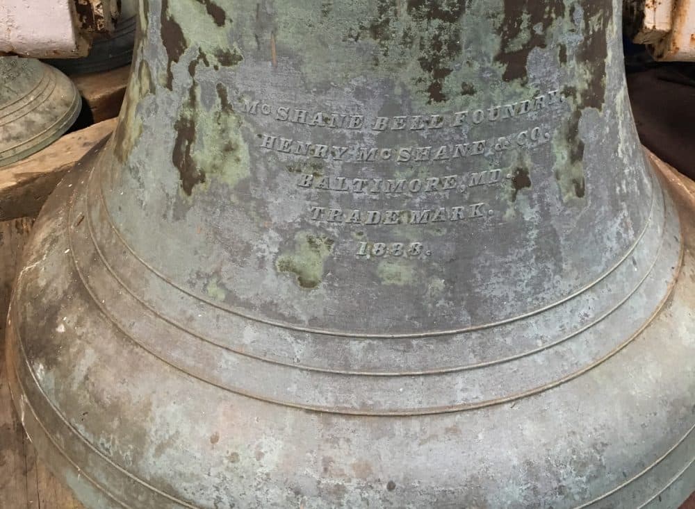 Fourteen of the historic bells from Saint Lawrence Martyr Church have been sold to a Cincinnati-based company (Courtesy Suzanne Sullivan)