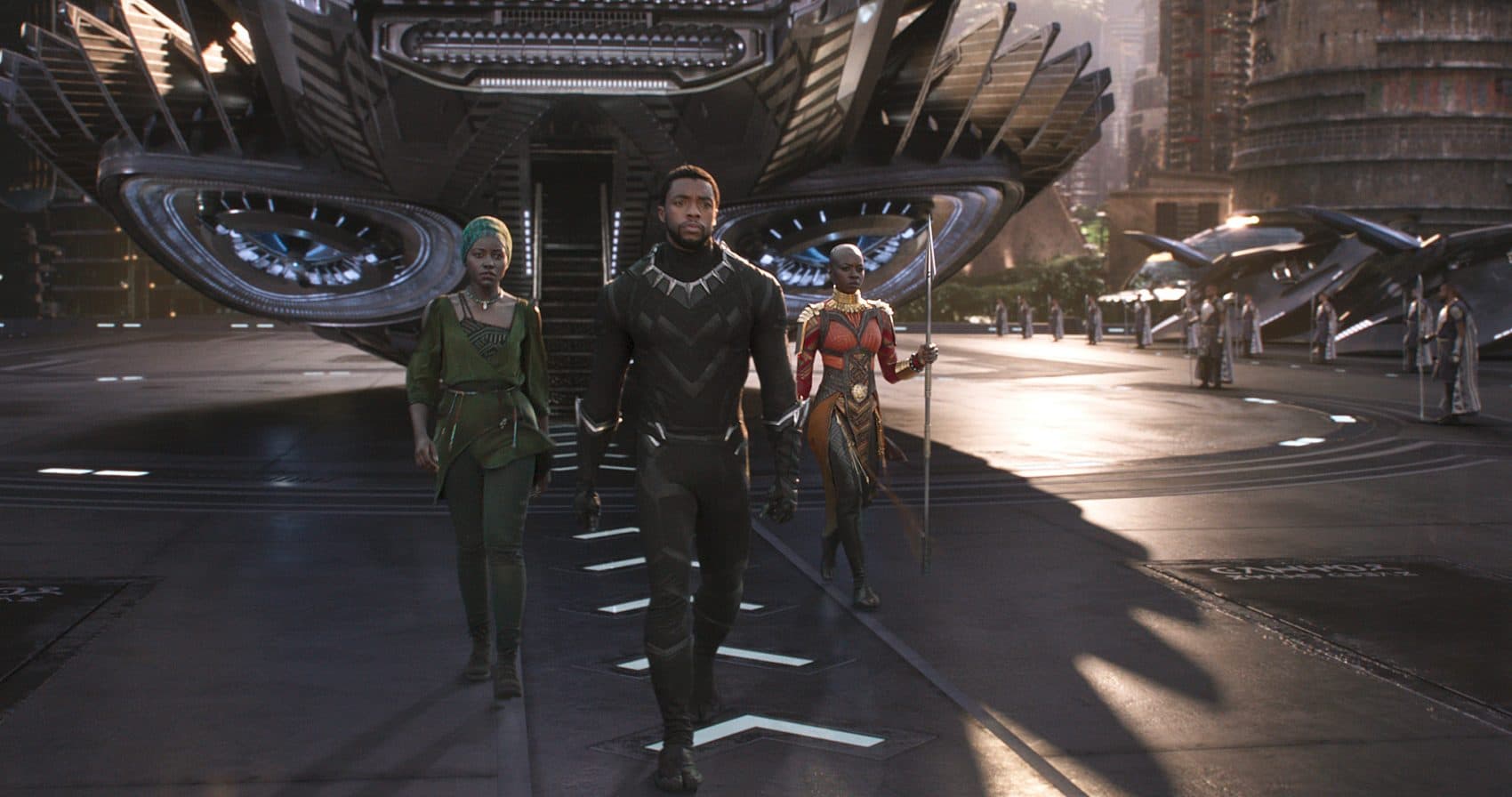 Chadwick Boseman in Marvel Studios' &quot;Black Panther.&quot; (Courtesy Film Frame/Marvel Studios)