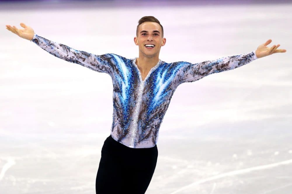 &quot;I don't want my Olympic experience to be about Mike Pence. I want it to be about my amazing skating and being America's sweetheart,&quot; U.S. figure skater Adam Rippon said. (Maddie Meyer/Getty Images)