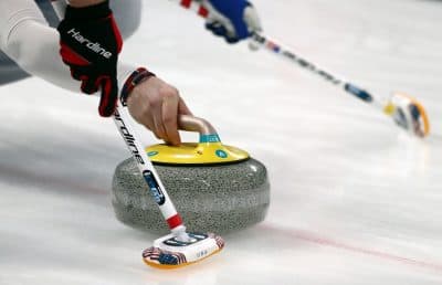 Curling at the Winter Olympics. (Ronald Martinez/Getty Images)