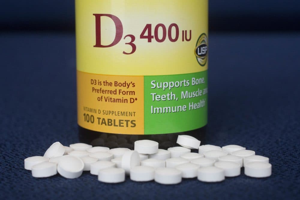 Vitamin D pills (Mark Lennihan/AP)