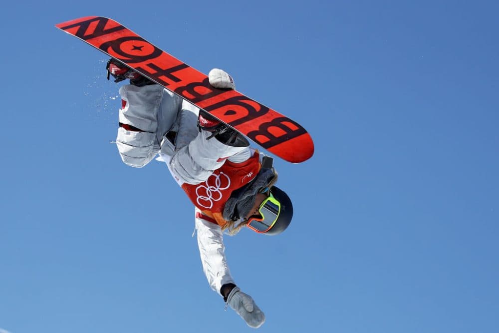 Chloe Kim competes in the ladies' Halfpipe Final on day four of the PyeongChang 2018 Winter Olympic Games. (Cameron Spencer/Getty Images)