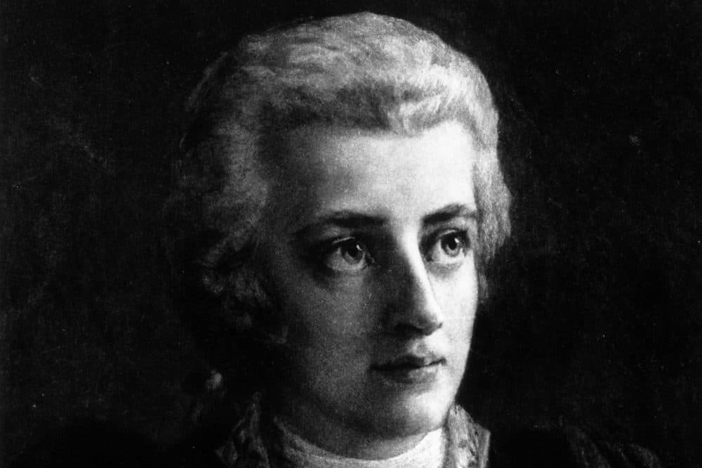 Wolfgang Amadeus Mozart, circa 1775, in an original piece of artwork by Lorenz Vogel, circa 1891. (Hulton Archive/Getty Images)