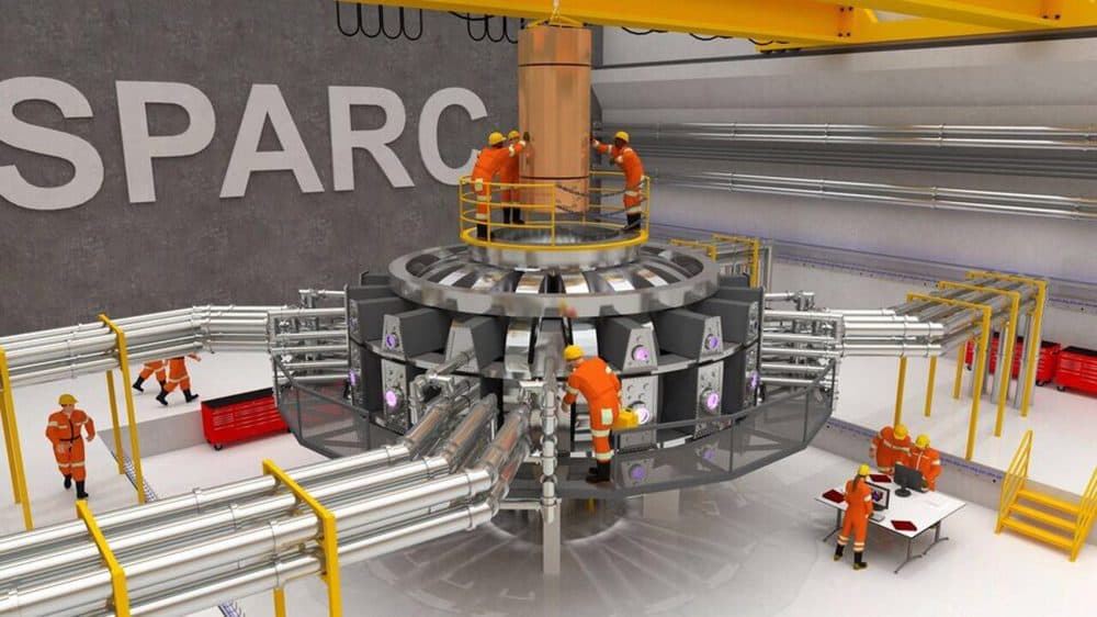 A conceptual image of the MIT SPARC experimental fusion reactor. (Courtesy Photo/MIT)