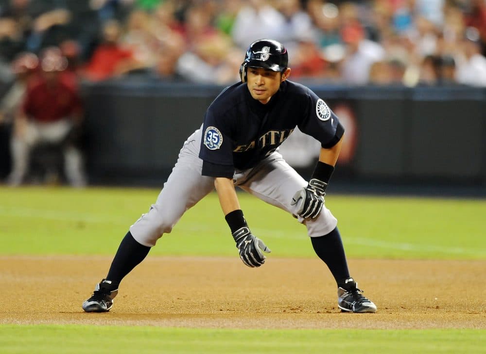 Ichiro Suzuki is back with the Mariners on a 1 year deal. (Norm Hall/Getty Images)