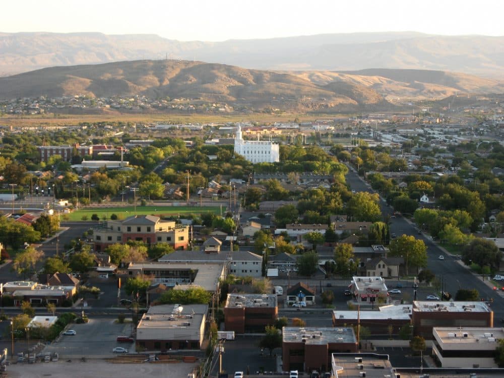 A view overlooking St. George, Utah. (Ken Lund/Flickr)