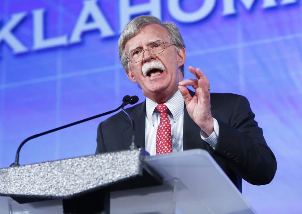 In this photo, former United Nations Ambassador John Bolton speaks at the Southern Republican Leadership Conference in Oklahoma City on Friday, May 22, 2015. President Donald is replacing National security adviser H.R. McMaster with Bolton.
 (Alonzo Adams)