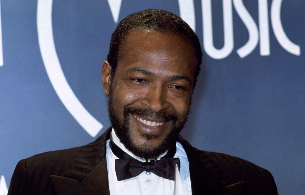 In this Jan. 17, 1983, file photo, singer-songwriter Marvin Gaye attends the American Music Awards in Los Angeles. (Doug Pizac, File/AP)