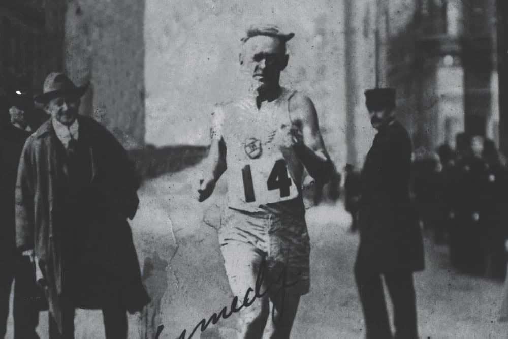 Bill Kennedy won the 1917 Boston Marathon at the age of 33. (Courtesy of University of Massachusetts Press)