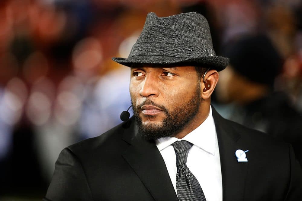 &quot;Where there’s no God, there’s chaos,” Ray Lewis says of the recent controversy surrounding New York Giants wide reciever Odell Beckham Jr. (Rob Carr/Getty Images)