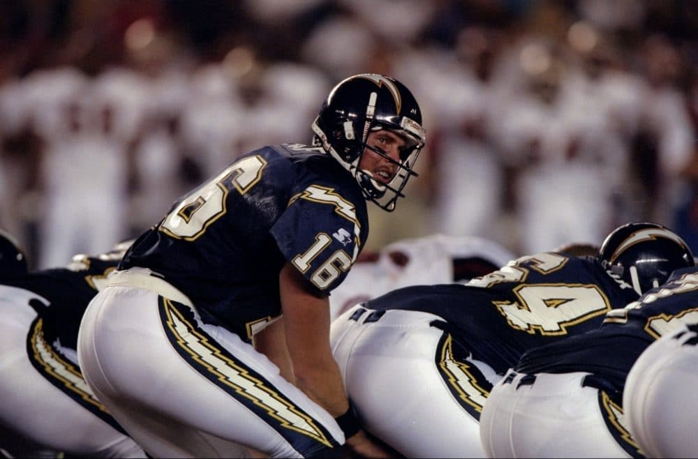 Ryan Leaf was drafted No. 2 overall by the San Diego Chargers. Then his life started going downhill. (Todd Warshaw/Getty Images)