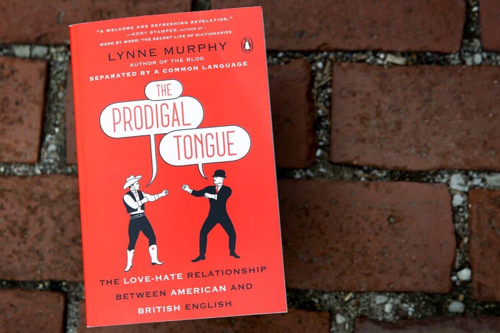 &quot;The Prodigal Tongue,&quot; by Lynne Murphy. (Robin Lubbock/WBUR)