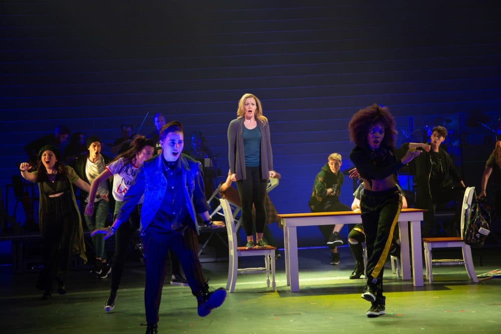 The cast of American Repertory Theater's &quot;Jagged Little Pill.&quot; (Courtesy Evgenia Eliseeva/A.R.T.)