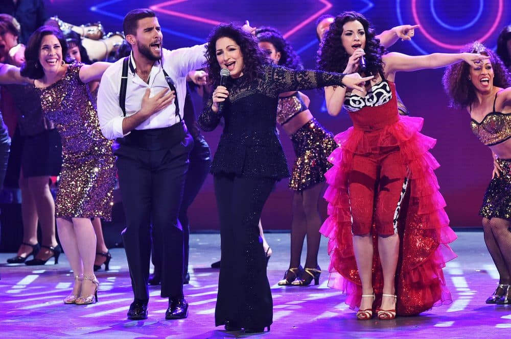 Gloria Estefan and Ana Villafane perform &quot;On Your Feet!&quot; onstage during the 70th Tony Awards at The Beacon Theatre on June 12, 2016, in New York City. (Theo Wargo/Getty Images for Tony Awards Productions)
