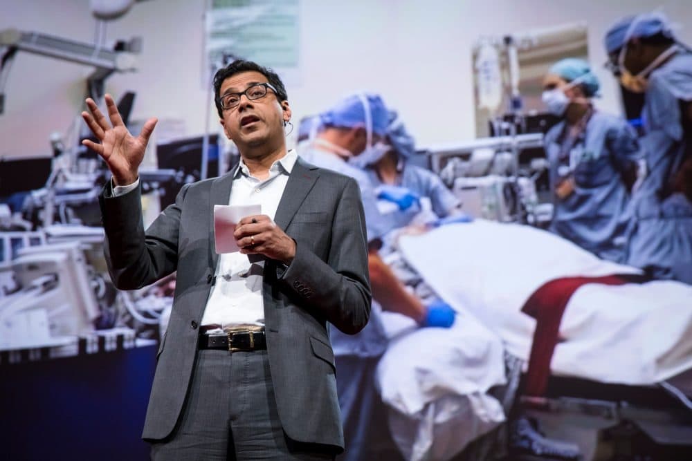 Dr. Atul Gawande in 2017 (Courtesy Bret Hartman/TED Conference via Flickr)
