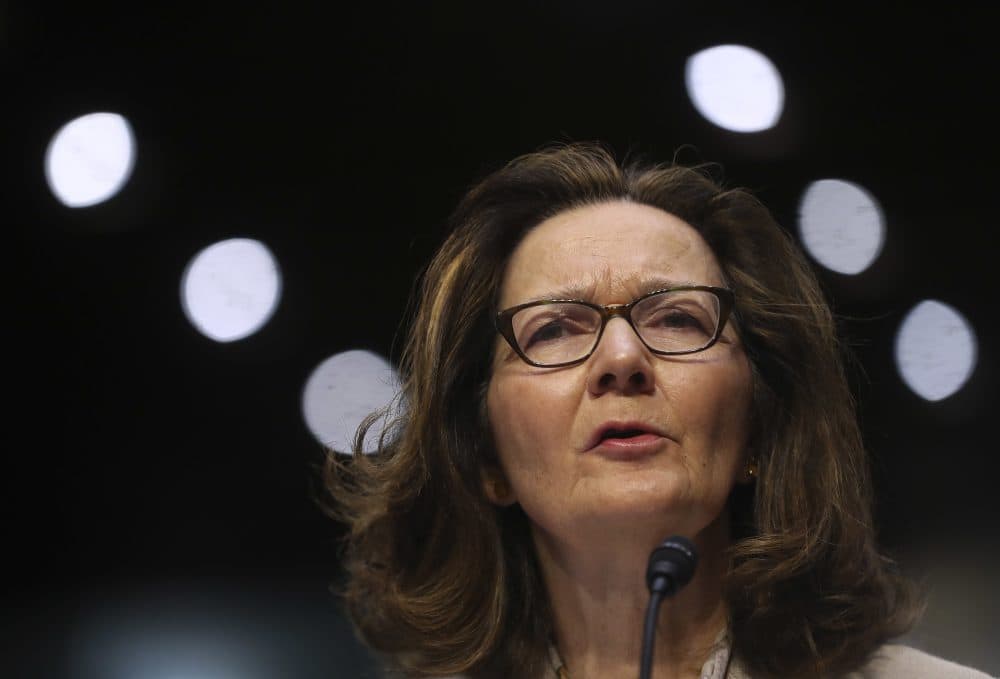 Gina Haspel testifies during a confirmation hearing of the Senate Intelligence Committee, on Capitol Hill, Wednesday, May 9, 2018 in Washington. (Pablo Martinez Monsivais/AP)