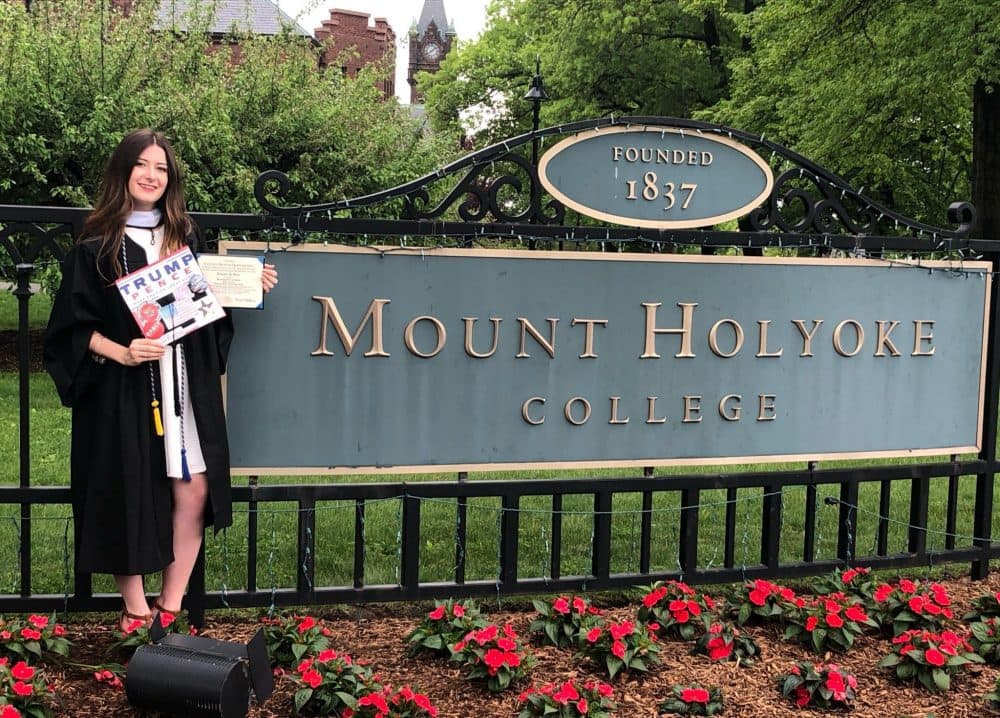 Kassy Dillon graduated from Mt. Holyoke College in South Hadley earlier this month. (Courtesy of Kassy Dillon)