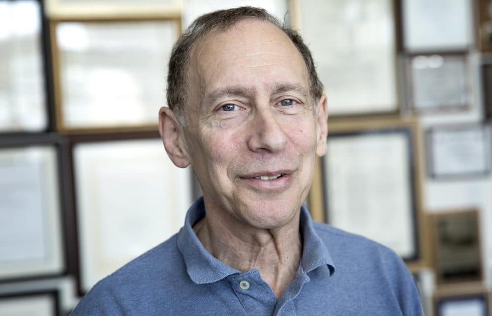 Robert Langer, who's been called the “Edison of Medicine,&quot; is an institute professor at MIT who has founded 40 companies in nearly as many years. (Robin Lubbock/WBUR)