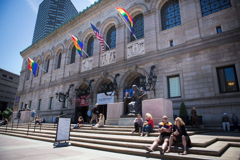 The Boston Public Library as seen in June 2015. (Jesse Costa/WBUR)