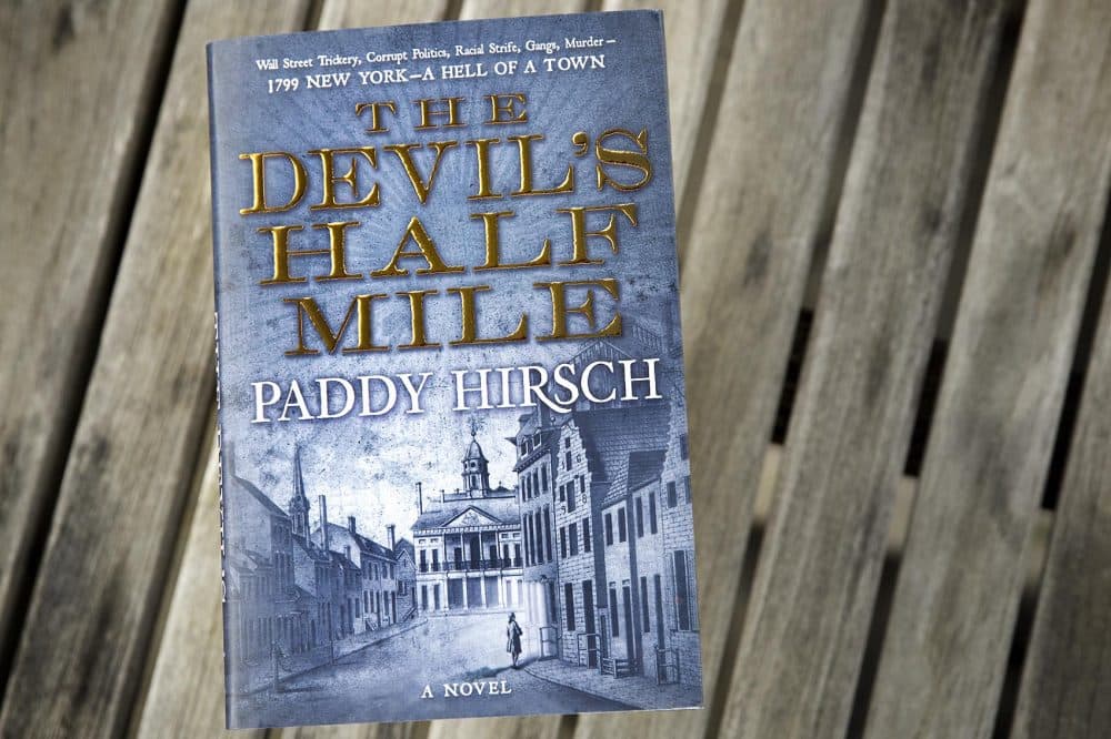 &quot;The Devil's Half Mile,&quot; by Paddy Hirsch. (Robin Lubbock/WBUR)