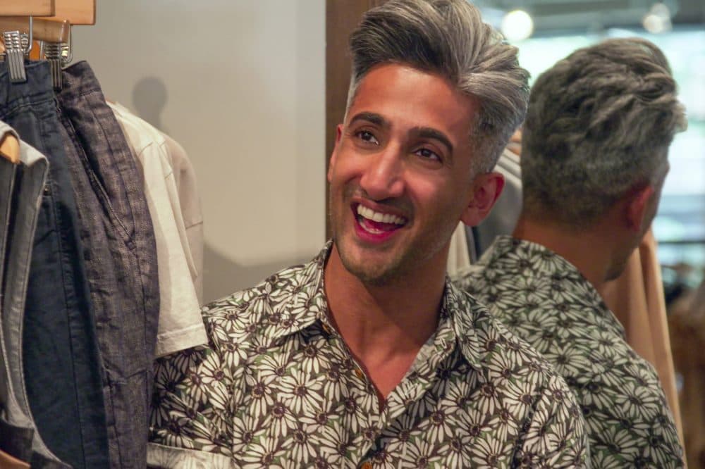 Tan France in a still from season two of Netflix's &quot;Queer Eye.&quot; (Courtesy of Netflix)