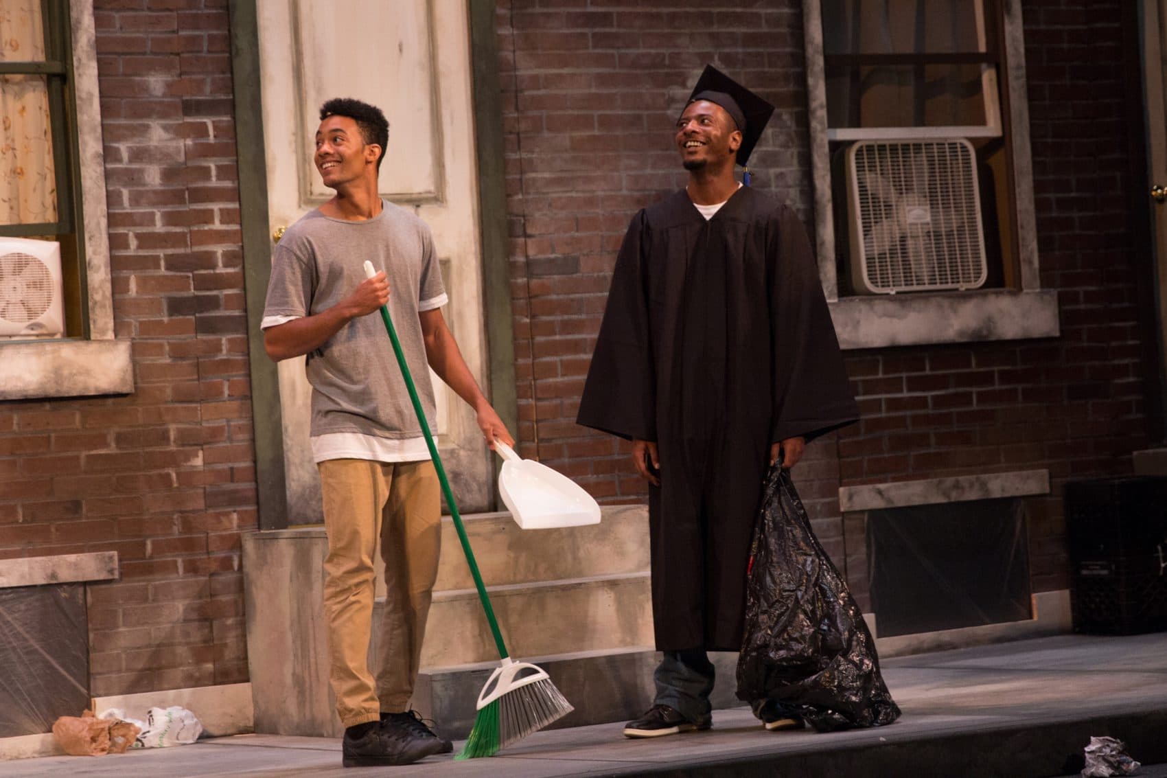 Christian Scales and Kadahj Bennett in &quot;Leftovers.&quot; (Courtesy Paul Fox/Company One)