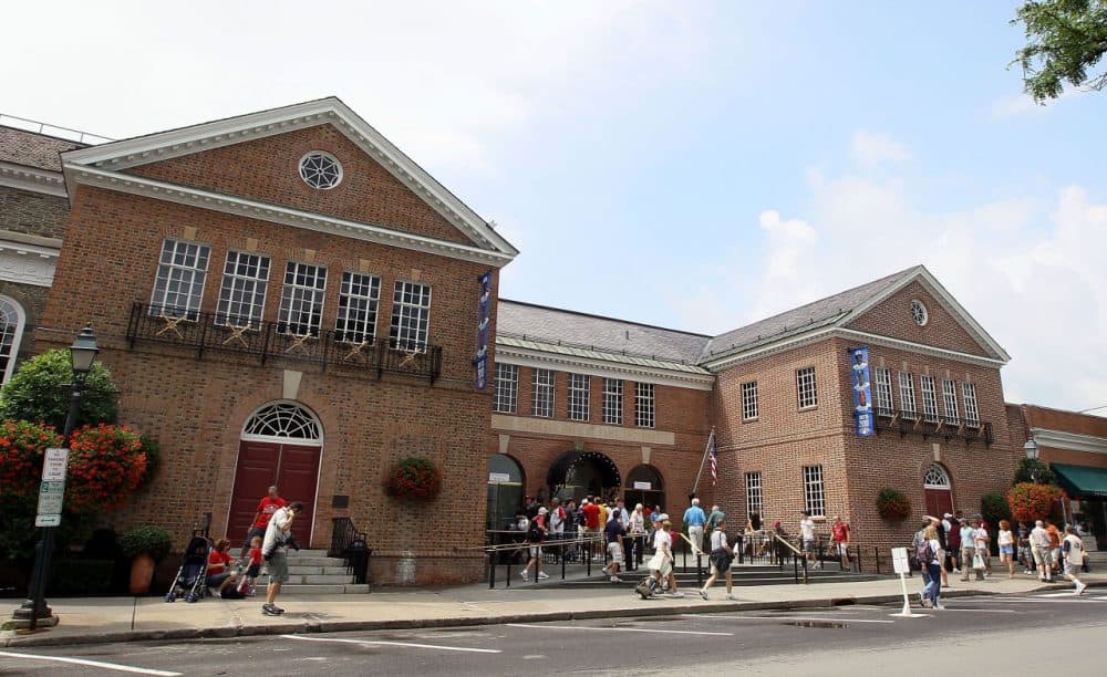 Bill Littlefield remembers taking two trips to The Baseball Hall of Fame in Cooperstown, New York. (Jim McIsaac/Getty Images)