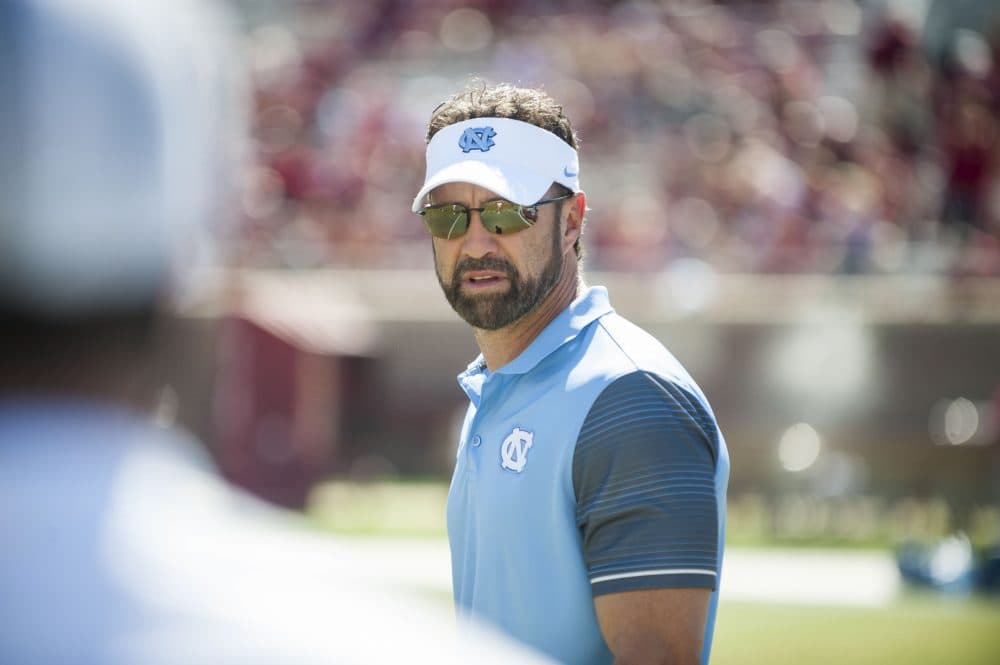 UNC football coach Larry Fedora recently told reporters &quot;our game is under attack.&quot; (Jeff Gammons/Getty Images)
