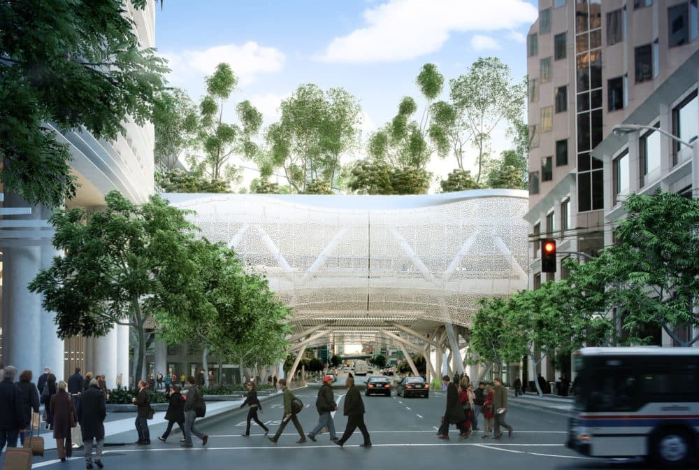 A rendering of the Transbay Transit Center in San Francisco. (Courtesy Transbay Transit Center Project)