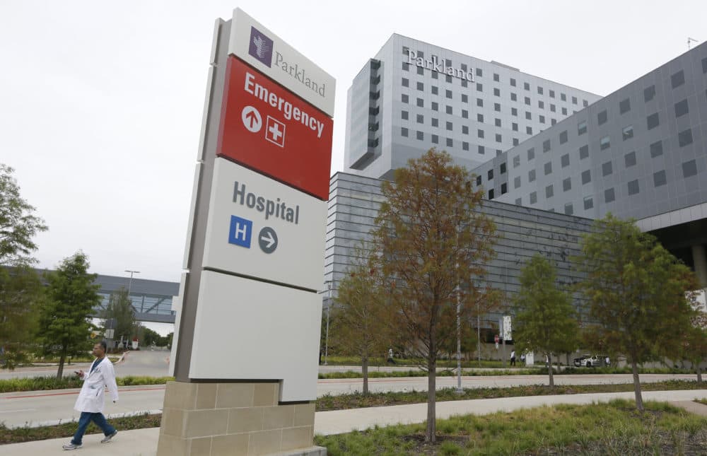 The new Parkland Memorial Hospital building sits ready for business in Dallas, Texas, Thursday, Aug. 20, 2015. (LM Otero/AP)
