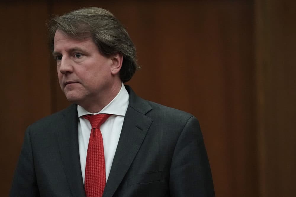 White House counsel Don McGahn on April 13, 2018, at the U.S. District Court in Washington, D.C. (Alex Wong/Getty Images)