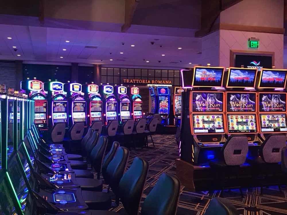 The games floor at the Tiverton Casino and Hotel is seen ahead of the casino's ribbon-cutting on Aug. 31. (Tiverton Casino Hotel) 