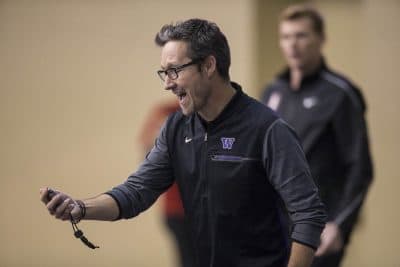 Greg Metcalf coached the UW track and cross country teams for over 15 years. (Courtesy University of Washington)