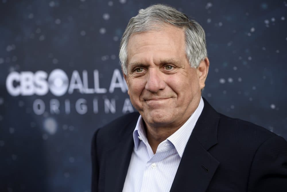 In this Sept. 19, 2017, file photo, Les Moonves, chairman and CEO of CBS Corporation, poses at the premiere of the new television series &quot;Star Trek: Discovery&quot; in Los Angeles. (Chris Pizzello/Invision/AP)