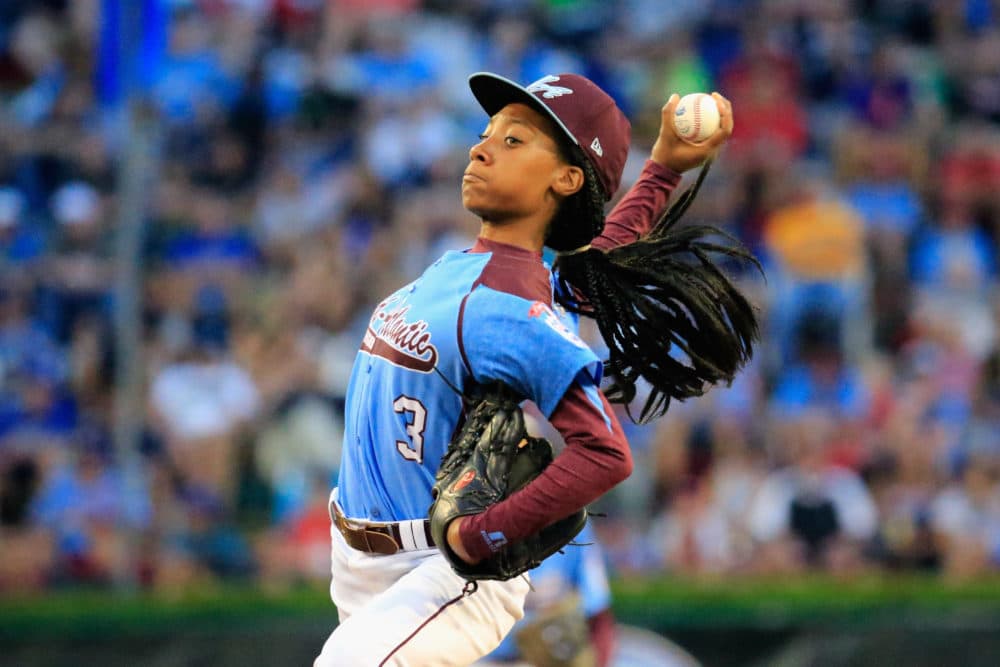 Mo'ne Davis pitched a shutout at the Little League World Series in 2014. (Rob Carr/Getty Images)