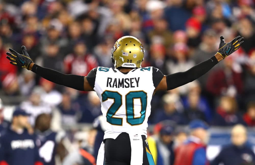 Jalen Ramsey is a third-year cornerback for the Jacksonville Jaguars. (Glanzman/Getty Images)