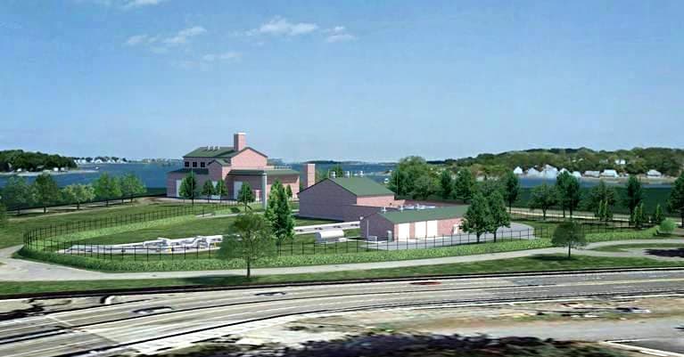 A rendering of the proposed Weymouth compressor (Courtesy of Enbridge)